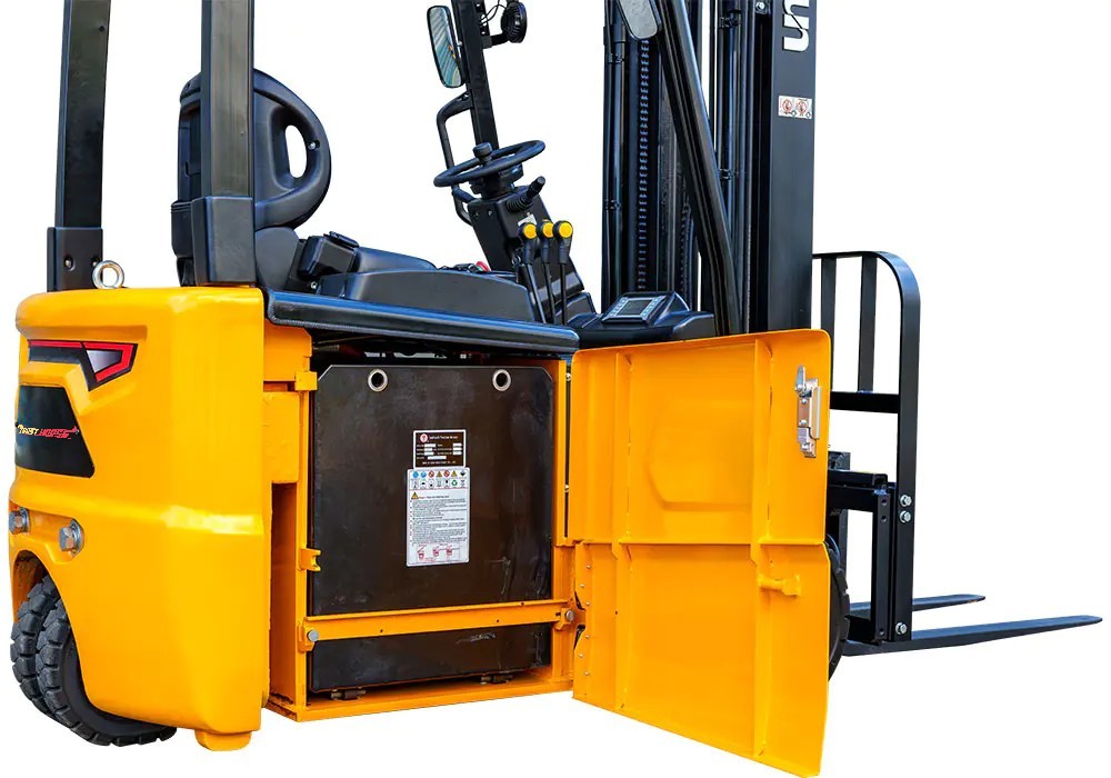 V Series 1.6T-2.0T 3-Wheel Electric Forklift